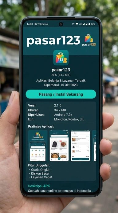 Unduh dan Instal APK pasar123 untuk Android dengan Mudah